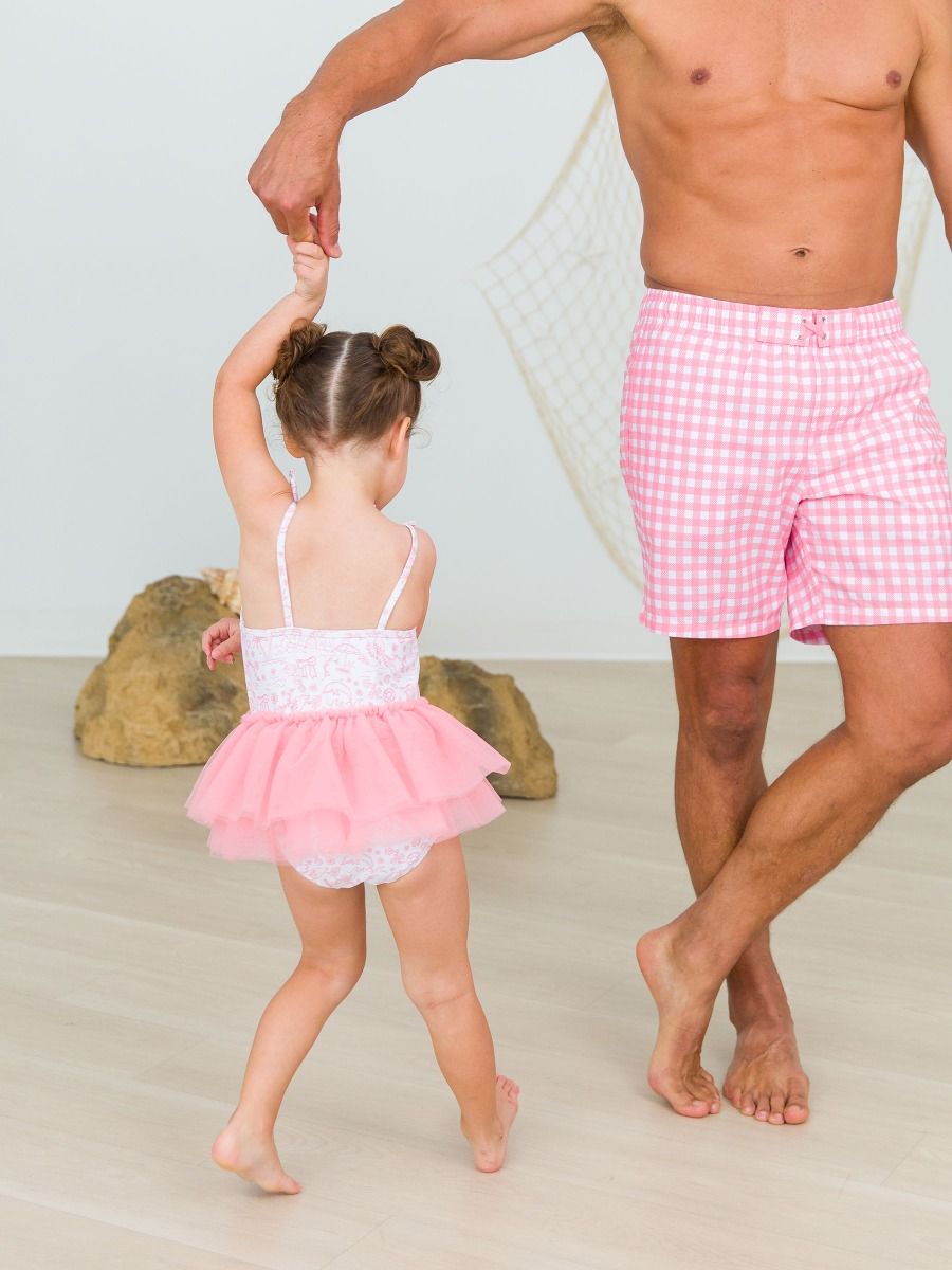 By The Seaside Tulle Skirted One Piece