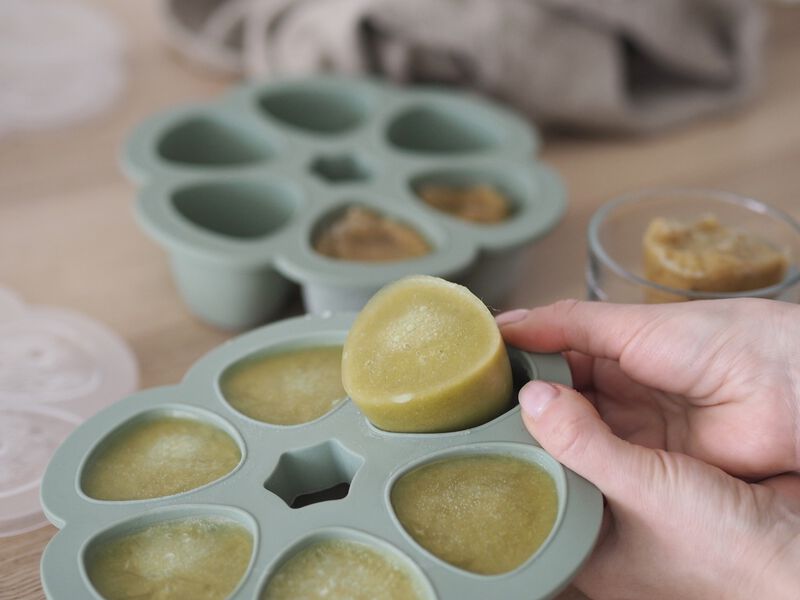 Silicone Multiportions Storage Trays