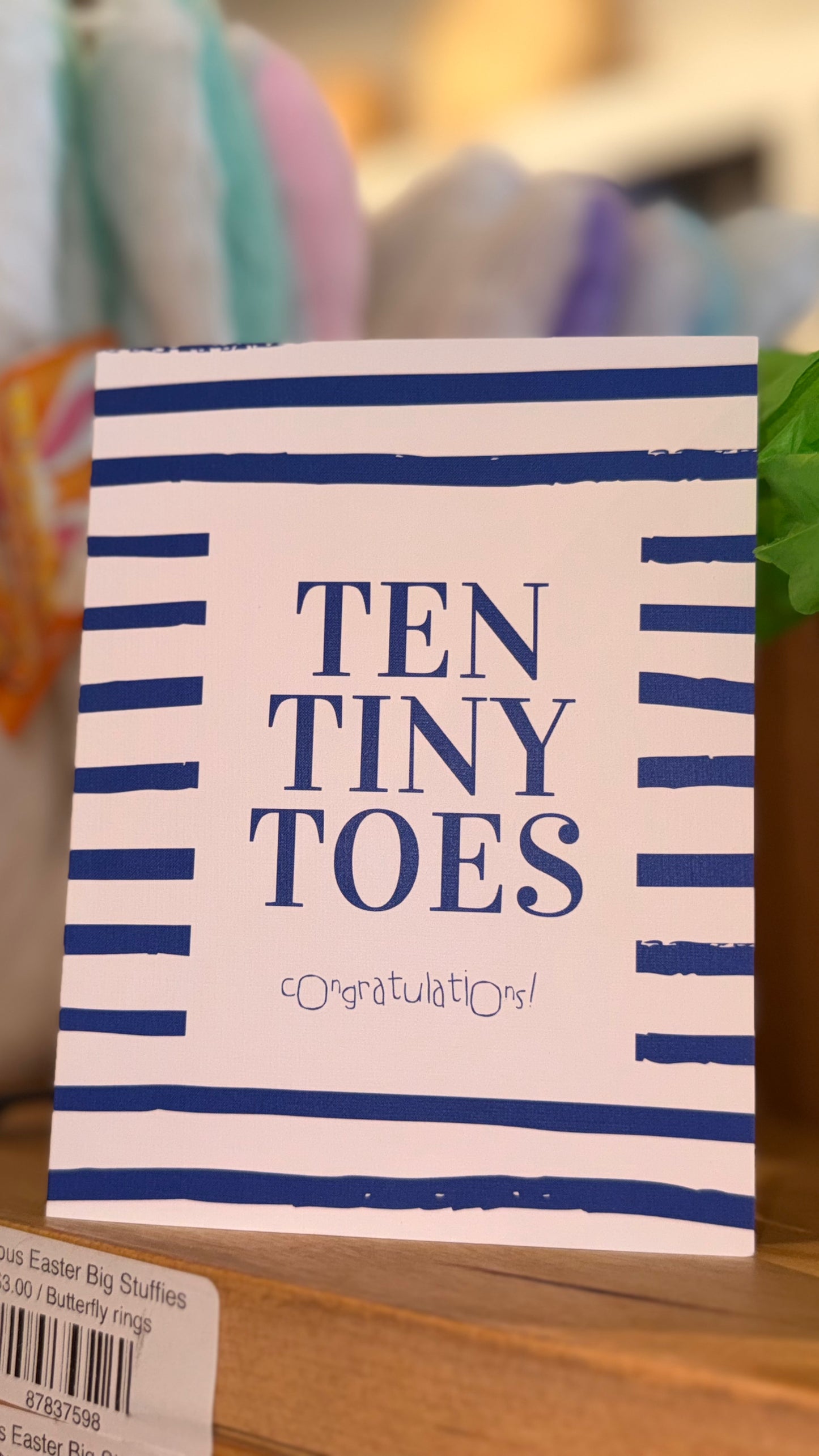 Ten Tiny Toes Card