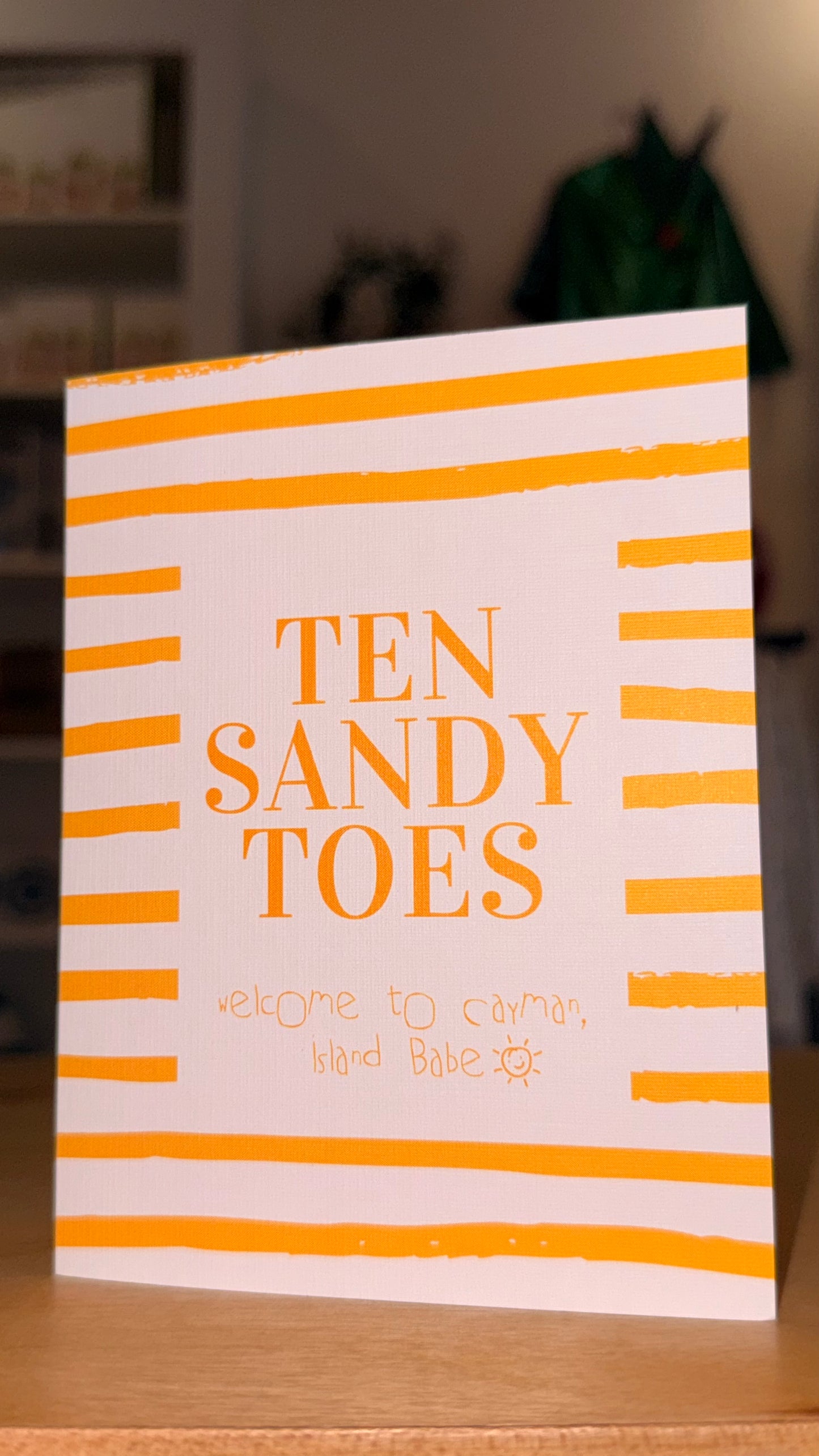 Ten Tiny Toes Card