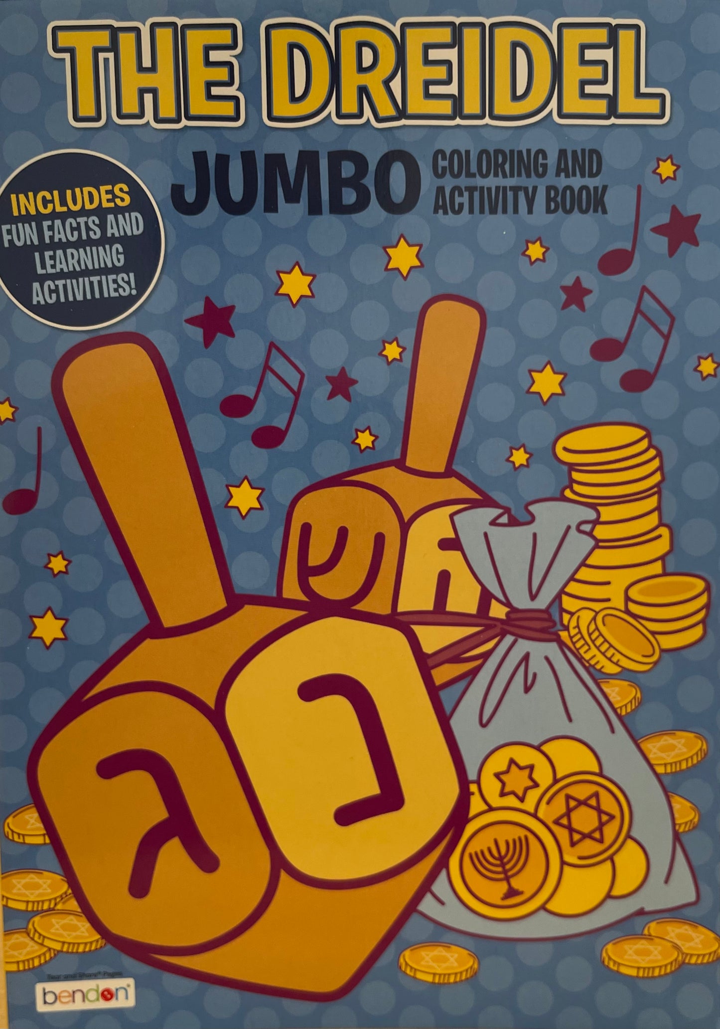 The Dreidel Coloring & Activity Book