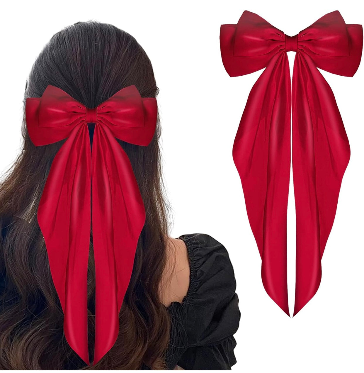 Big Bow Hair Clips