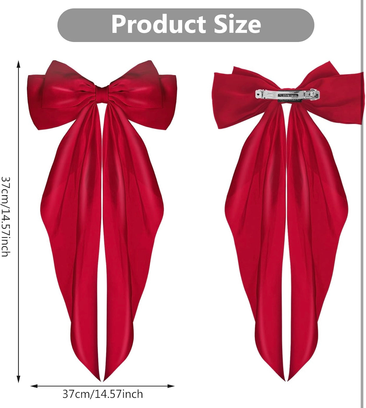 Big Bow Hair Clips