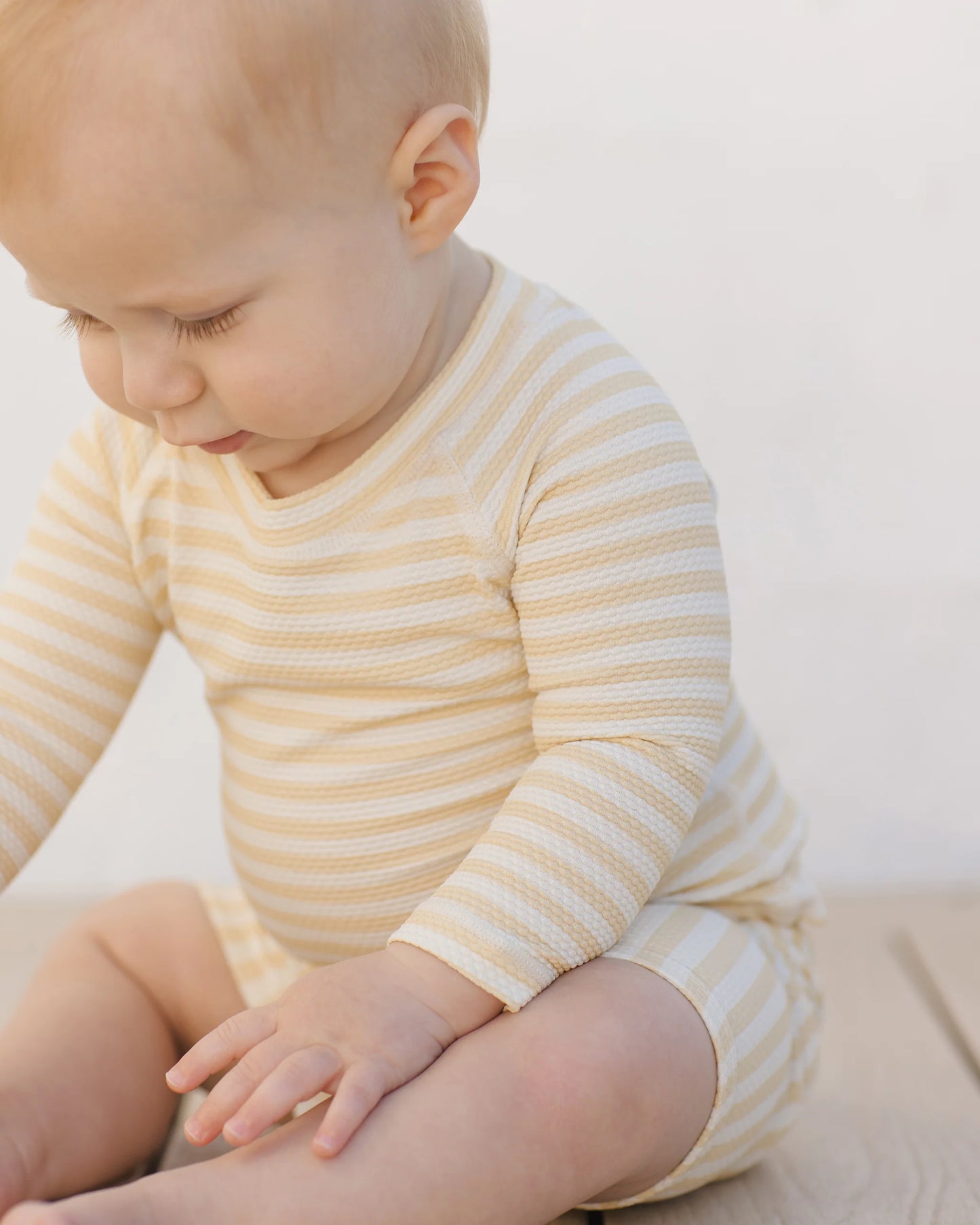 Finn Rashguard + Short Set || Yellow Stripe