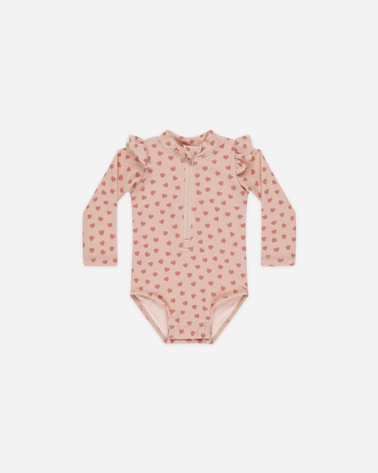 Byron Rashguard One-Piece || Hearts