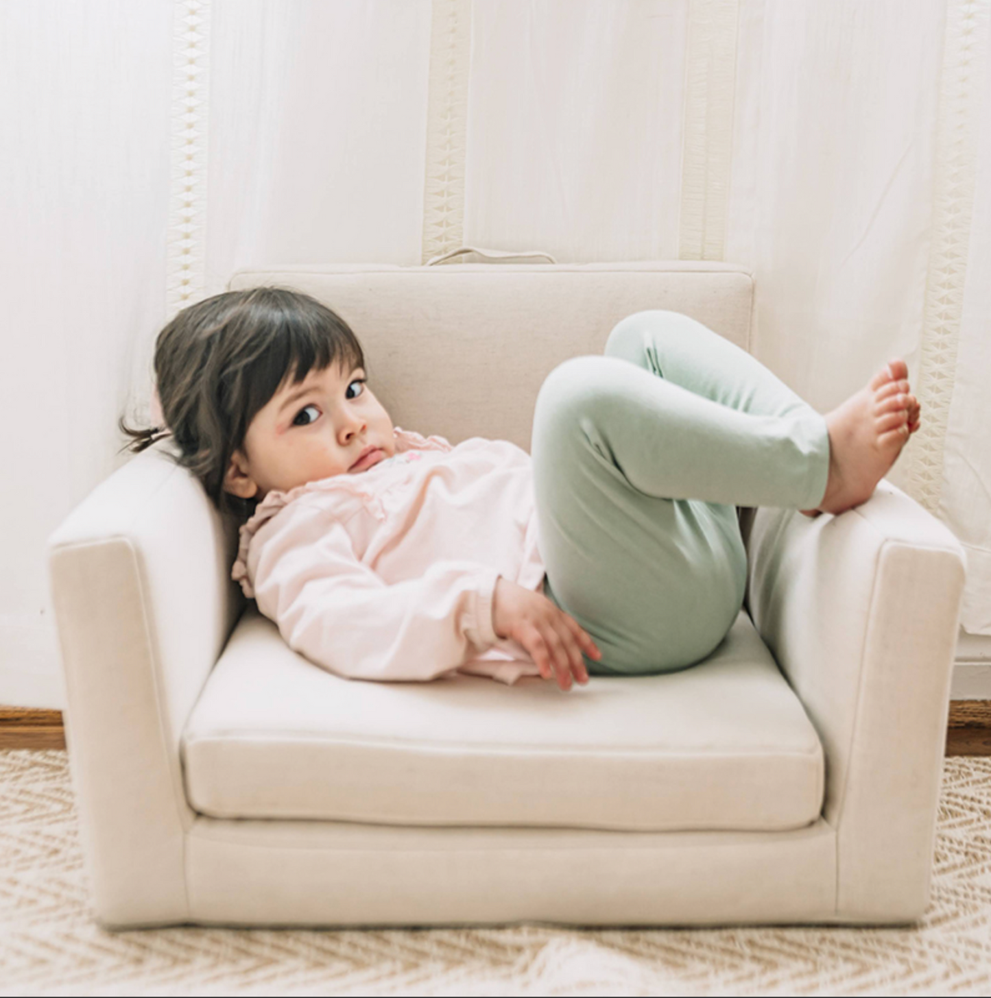 Rolling Along Square Chair