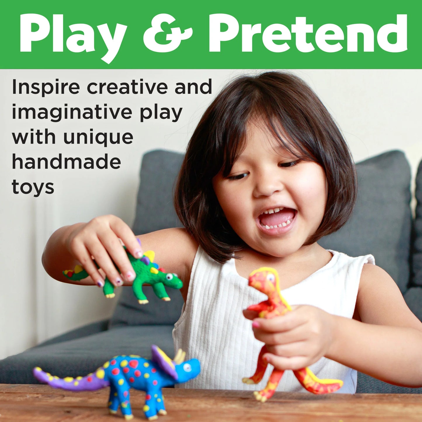 Create with Clay Dinosaurs