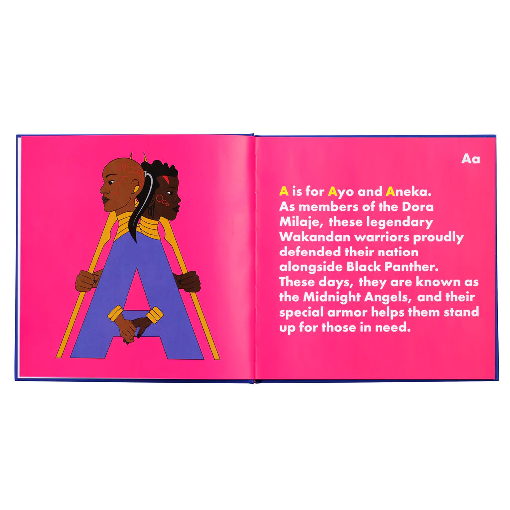 Women Superhero Legends Alphabet Book