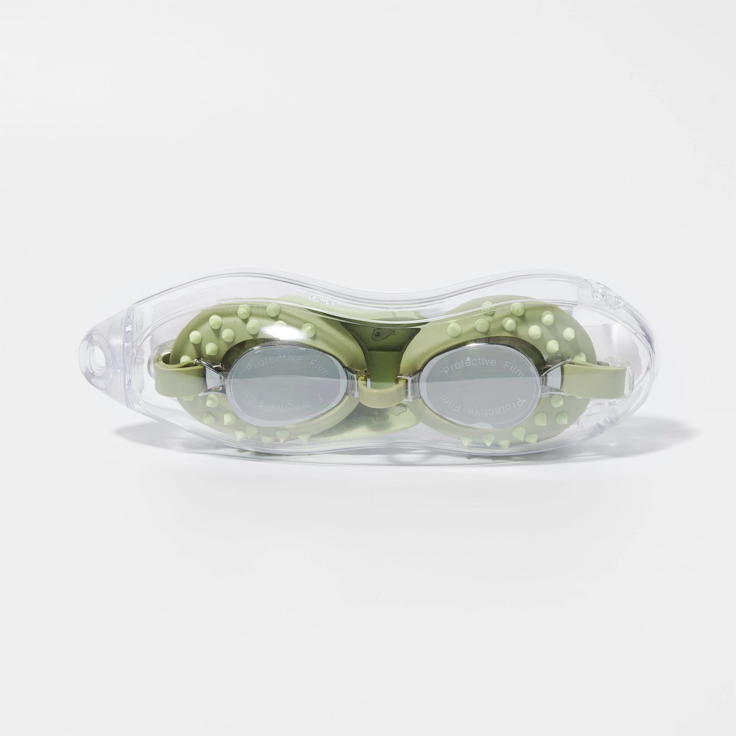 Cookie the Croc Khaki Kids Swim Goggles