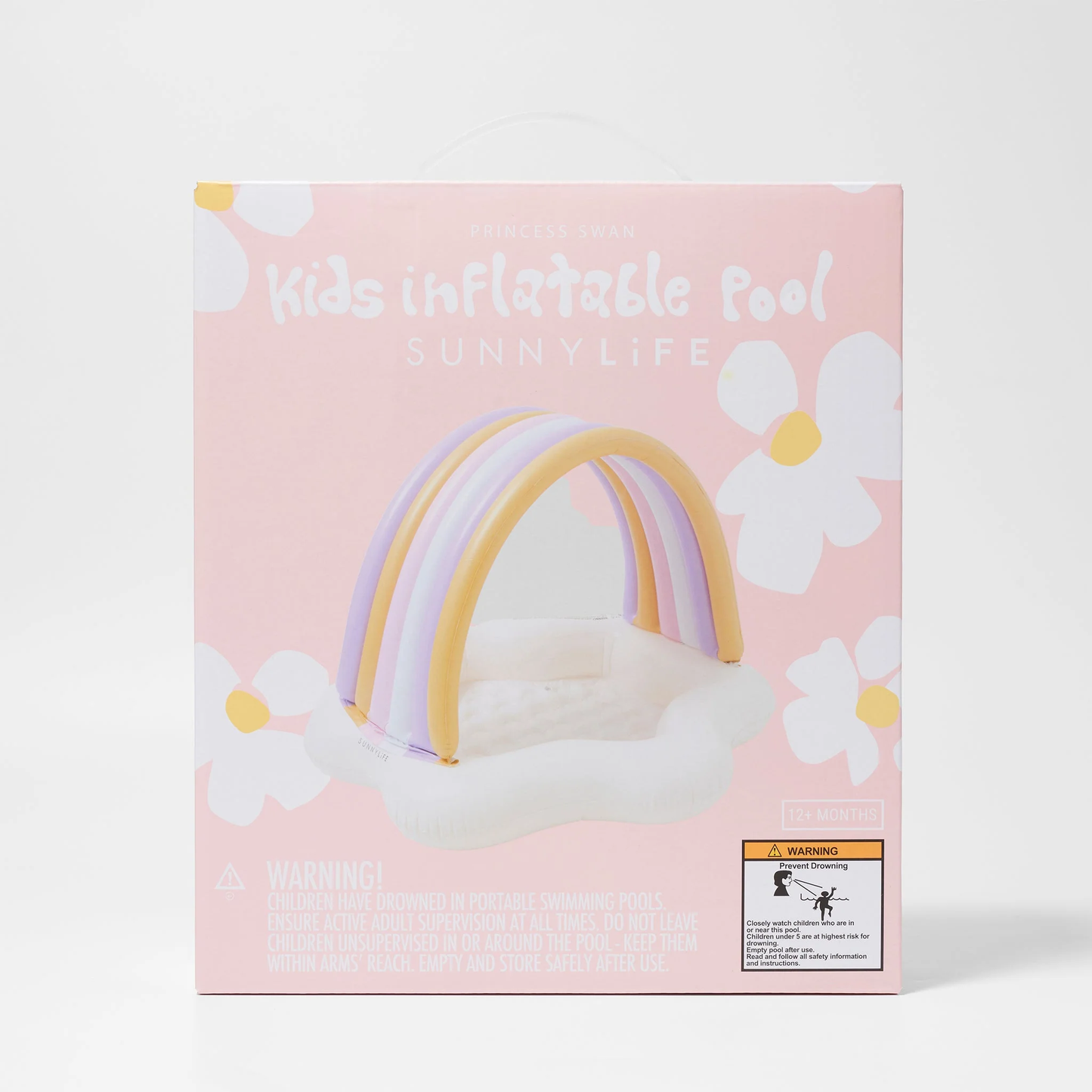 Princess Swan Kids Inflatable Pool