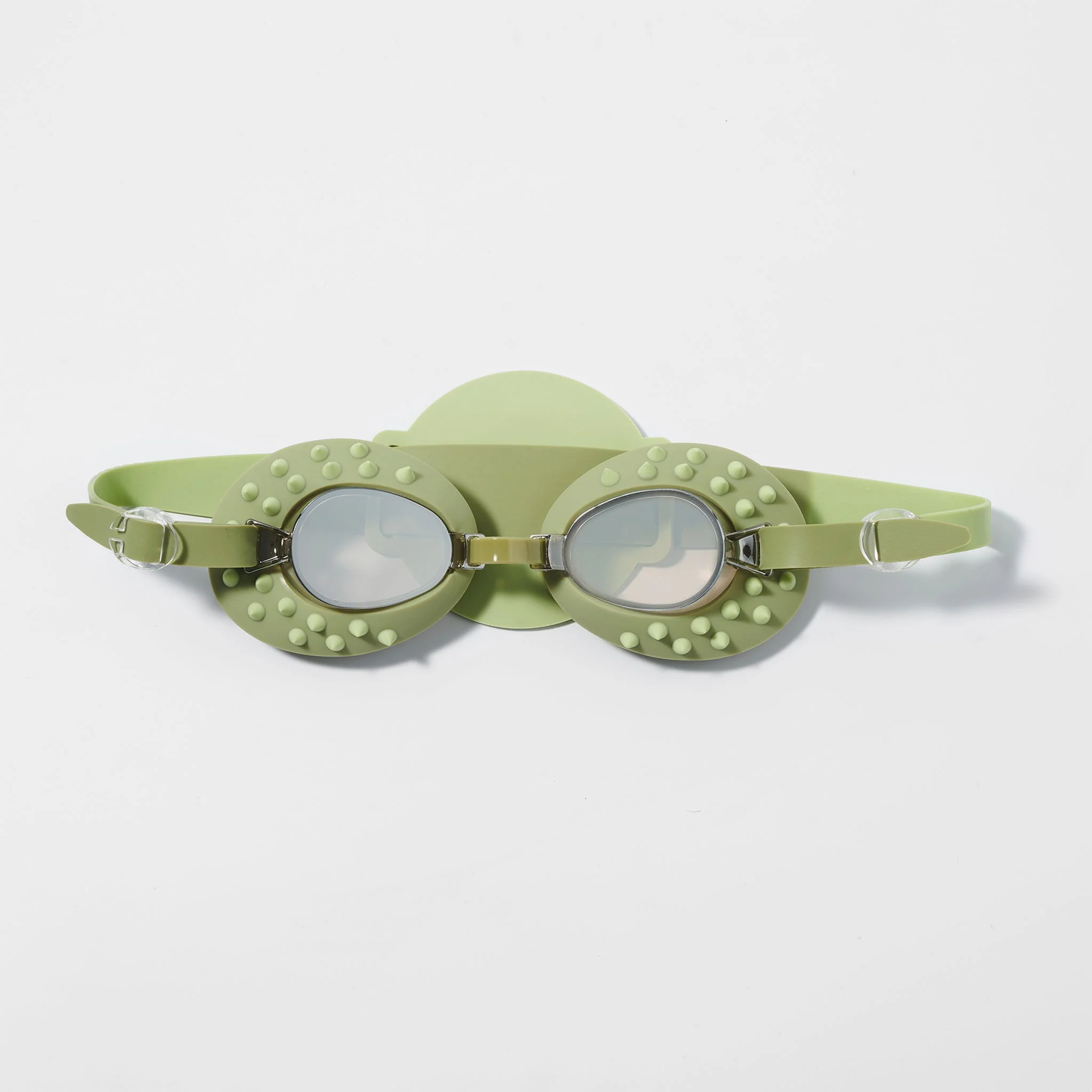 Cookie the Croc Khaki Kids Swim Goggles
