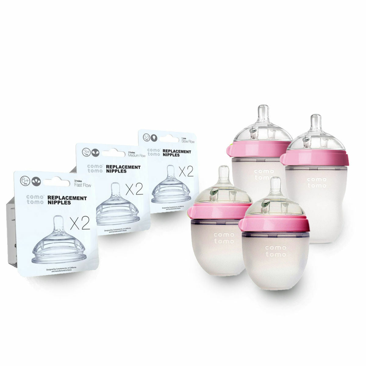 Comotomo Baby Bottle Bundle