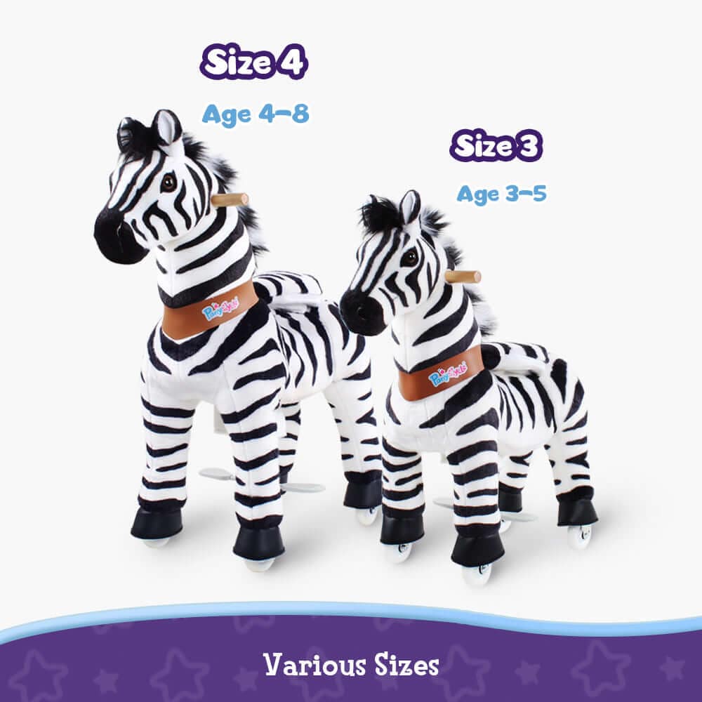Ride On Zebra Toy