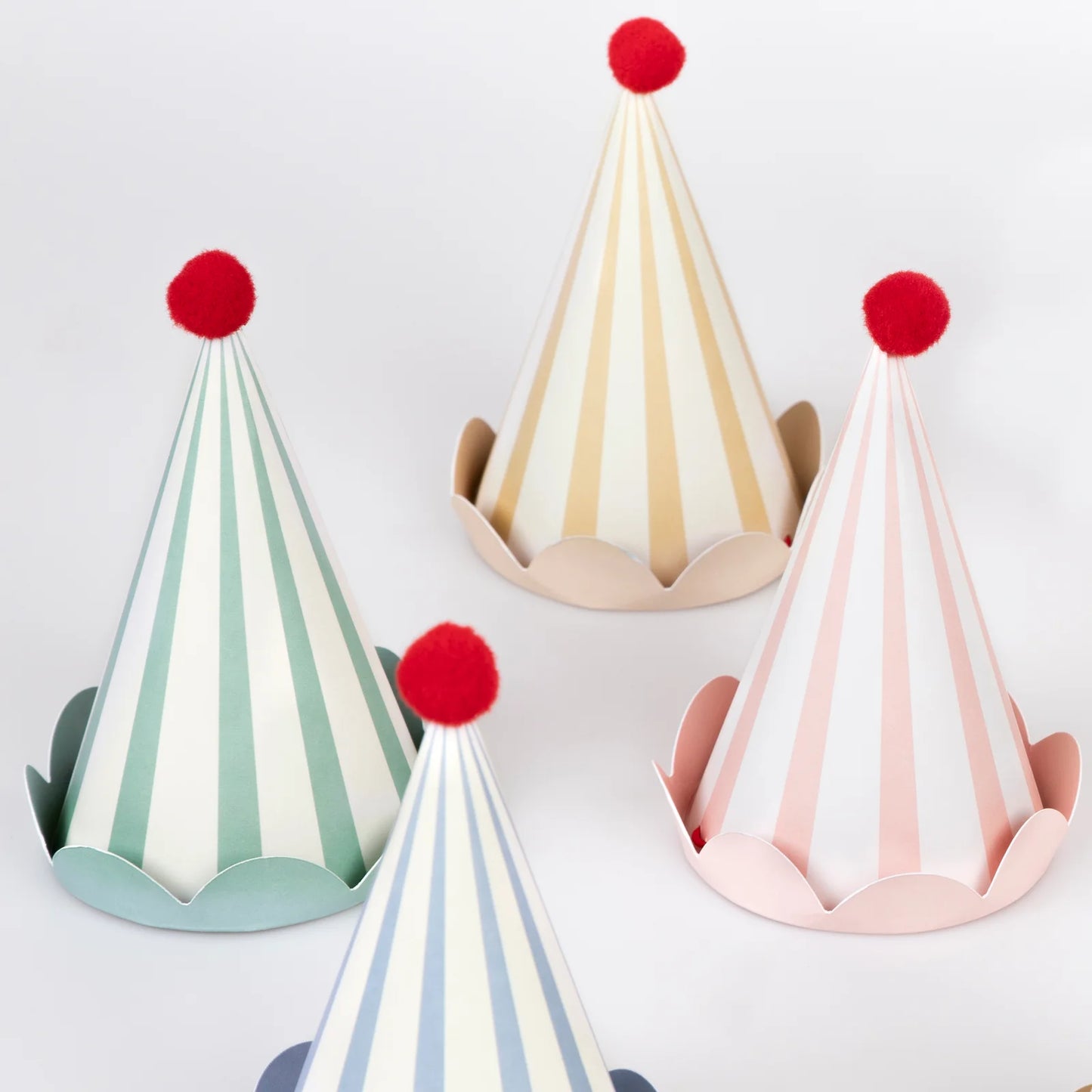 Stripe Pastel Party Hat