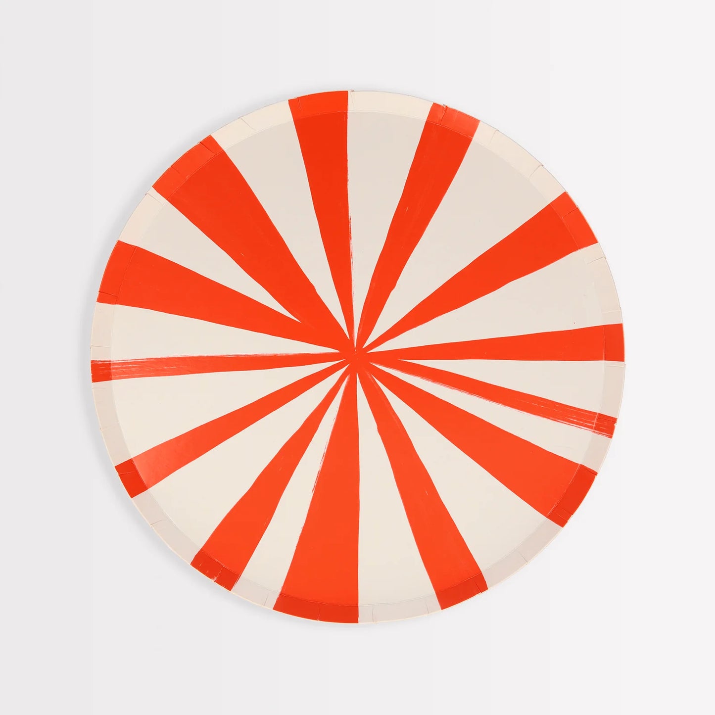 Mixed Stripe Dinner Plates x8