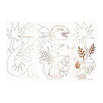 Dinosaur Coloring Placemats x8