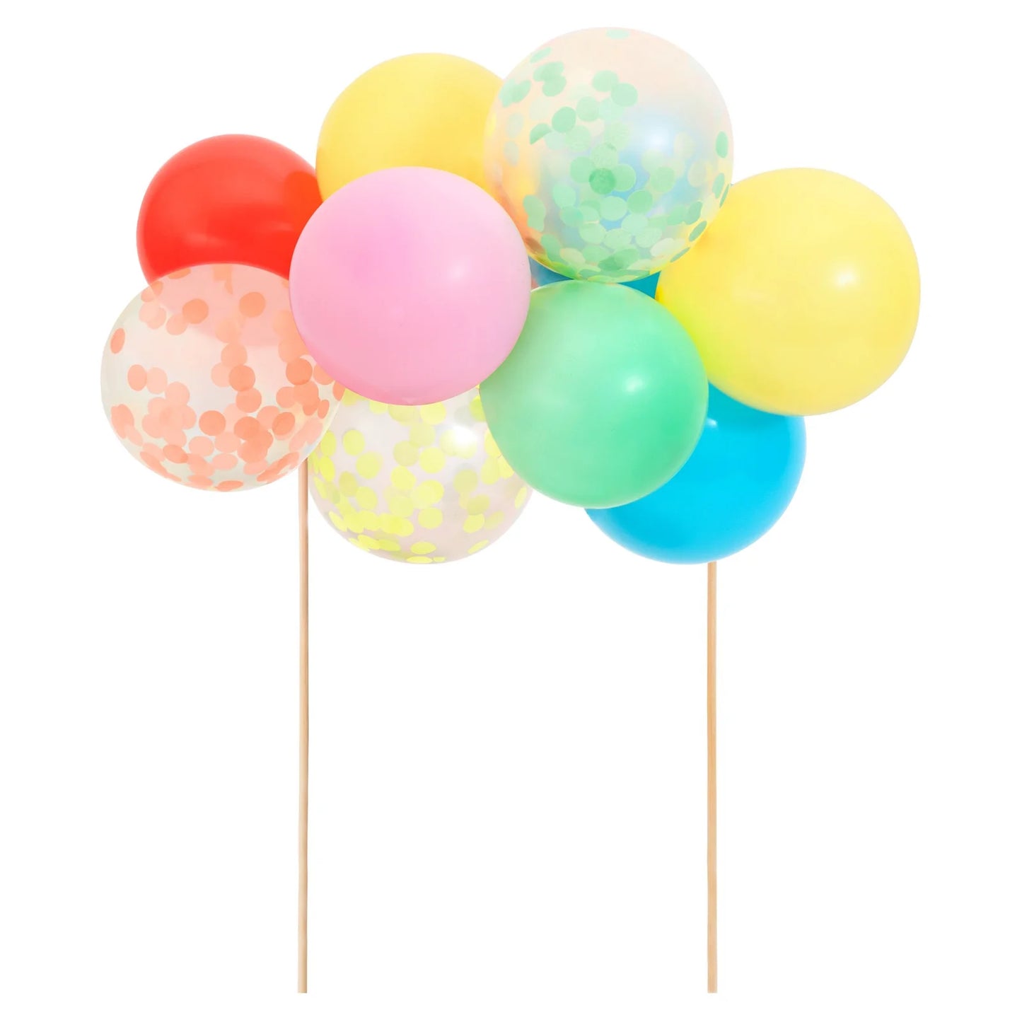 Rainbow Ballon Cake Topper