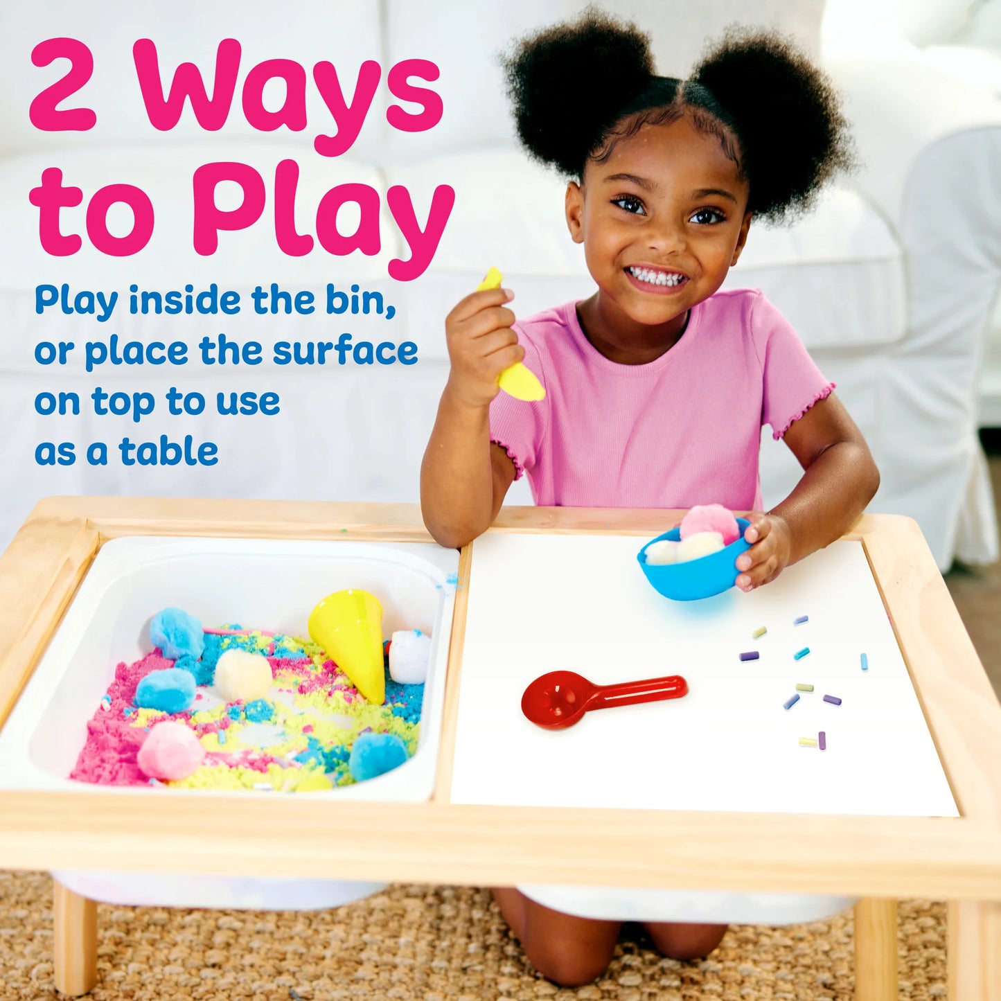 Deluxe Activity Sensory Table with Ice Cream Shop