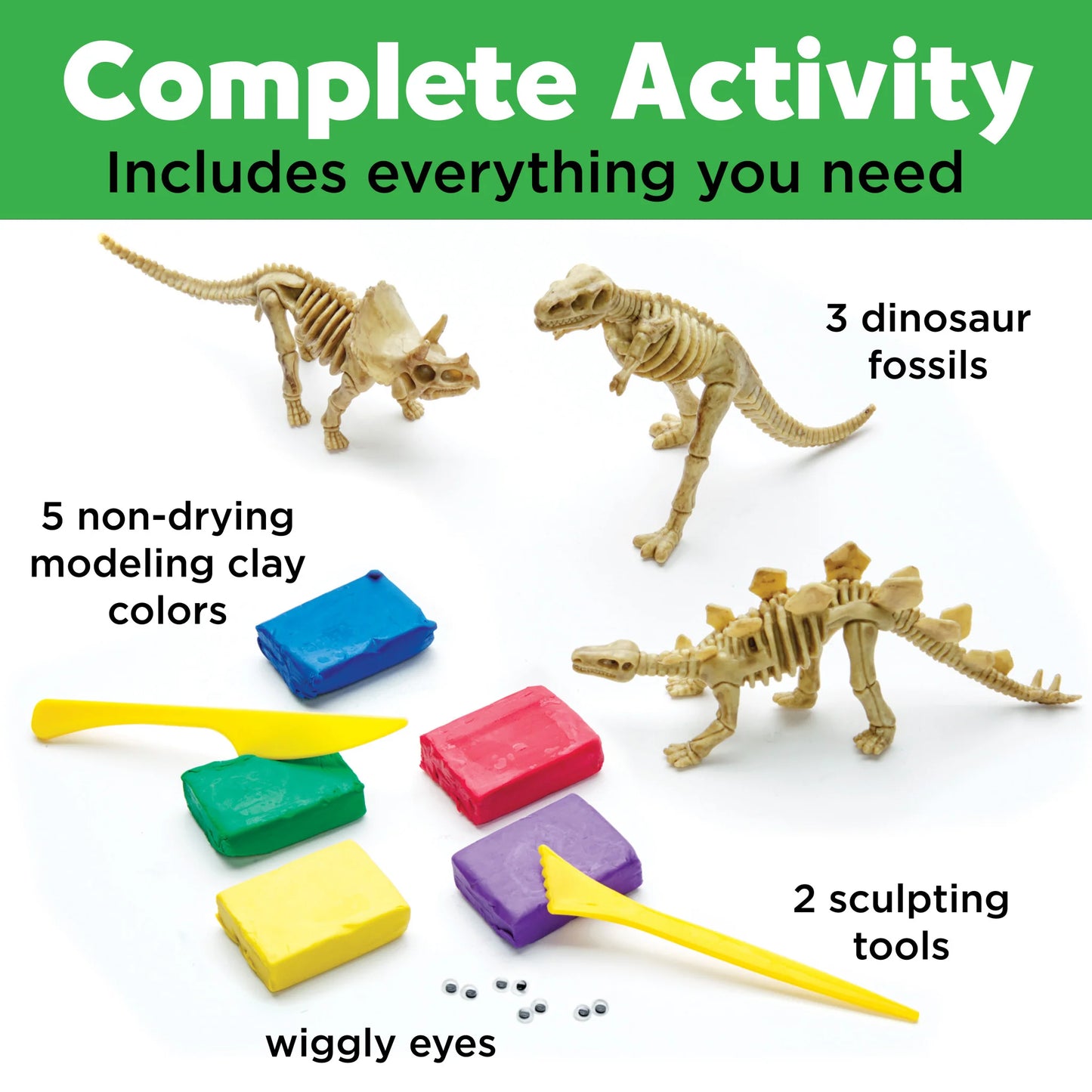 Create with Clay Dinosaurs