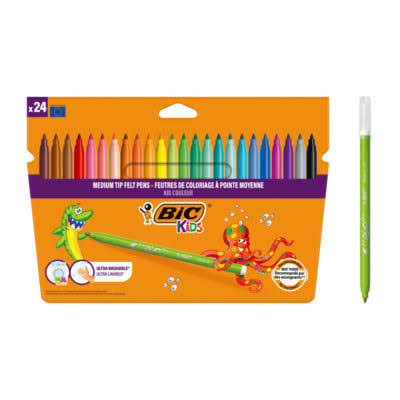 BIC Kids Couleur Felt Tip Colouring Pen