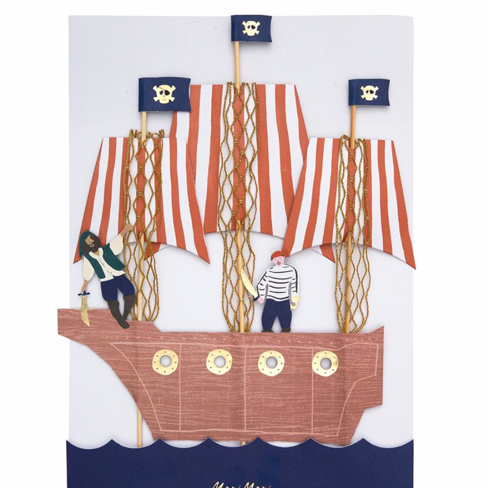 Pirate Party Cake Topper