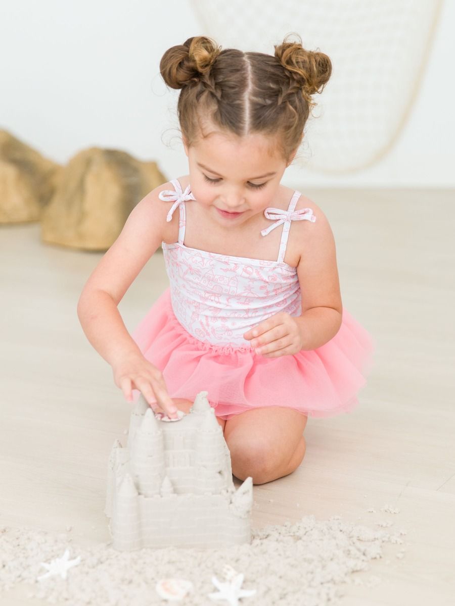 By The Seaside Tulle Skirted One Piece