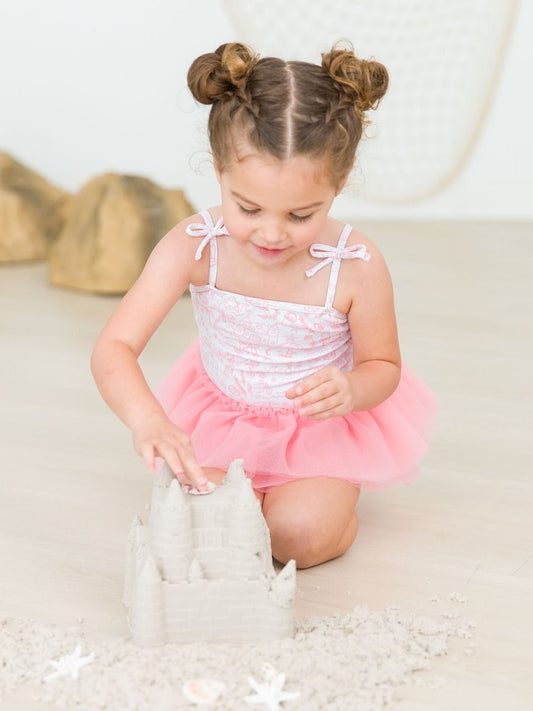By The Seaside Tulle Skirted One Piece