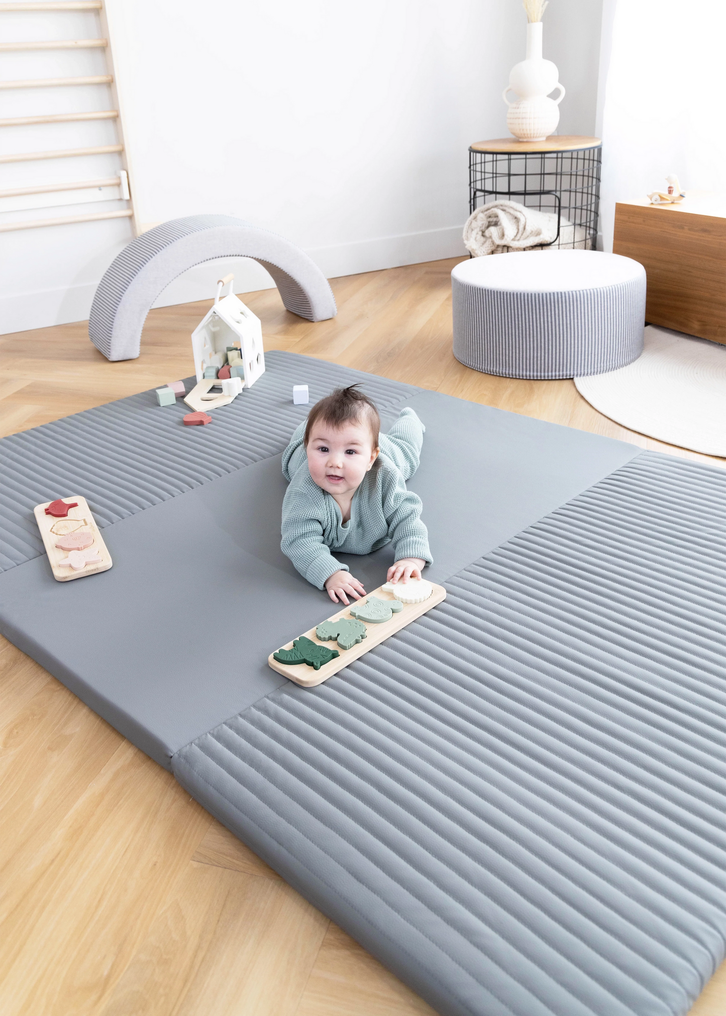 Vegan Leather Soft Playmat Shades of Night