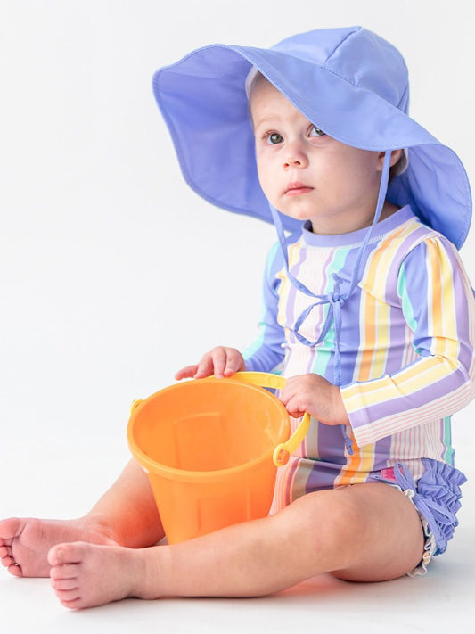 Periwinkle Blue Sun Protective Hat
