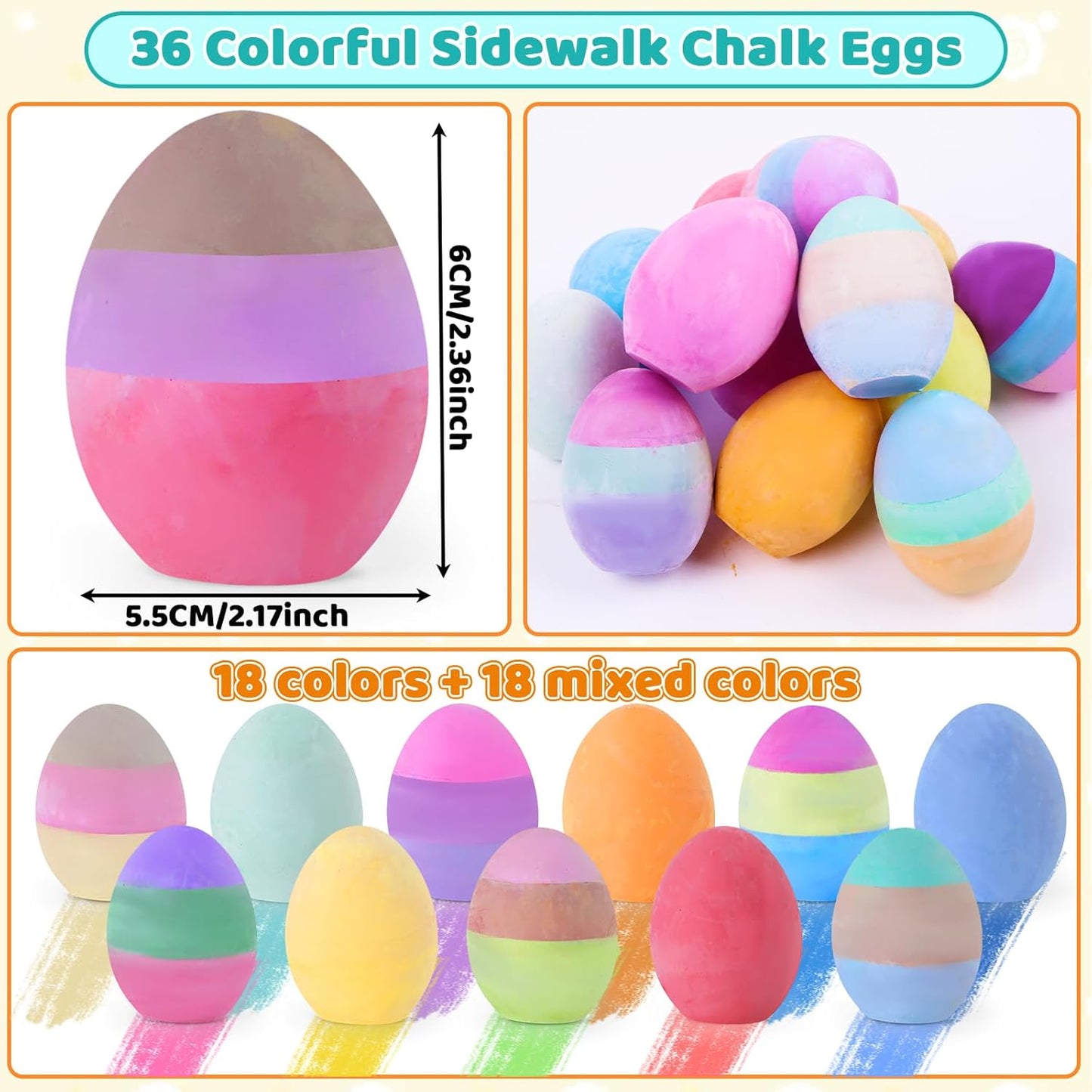 Easter Sidewalk Chalks