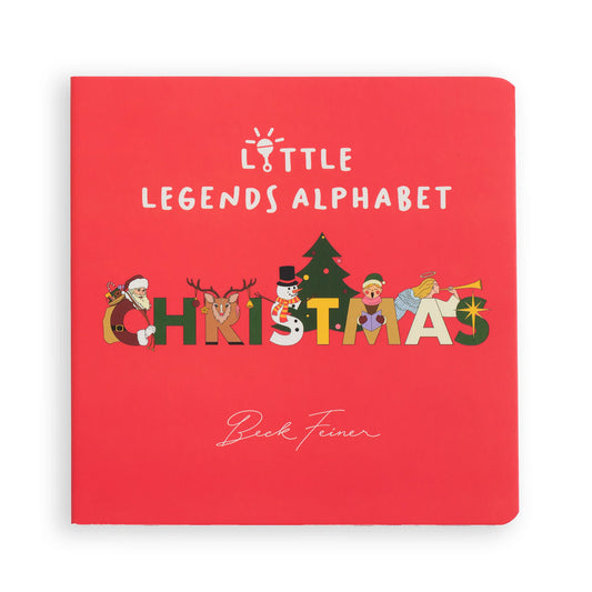 Christmas Little Legends Alphabet Board Book