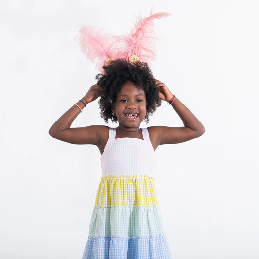 Multi Gingham Magnetic Dress