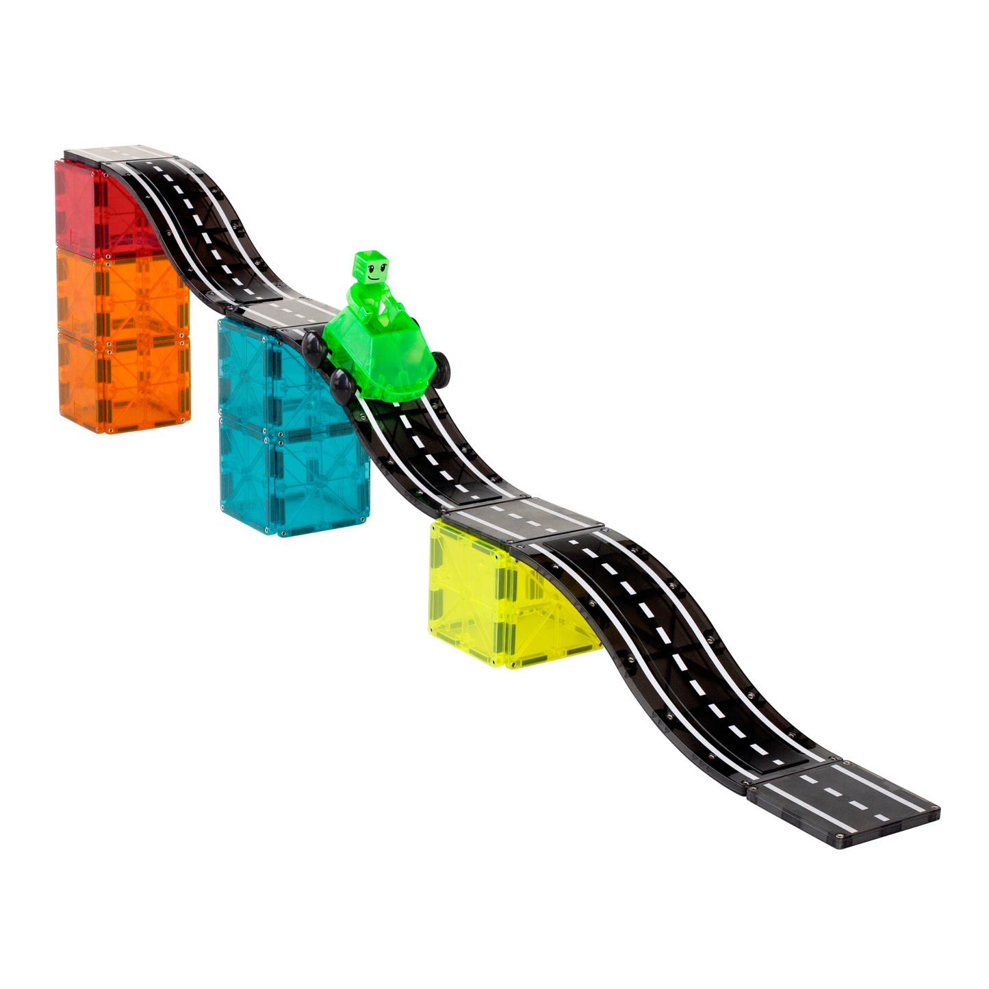 MAGNA-TILES Downhill Duo 40-Piece Set