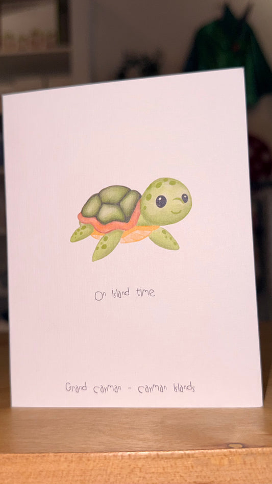 On island time card