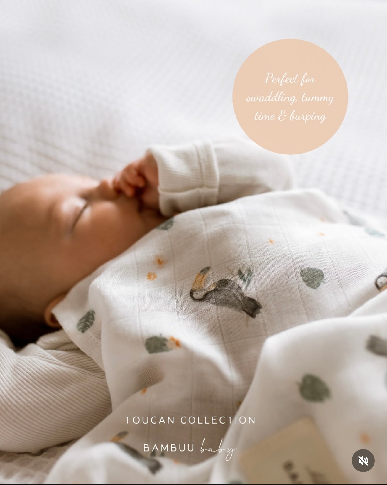 100% Bamboo Swaddle