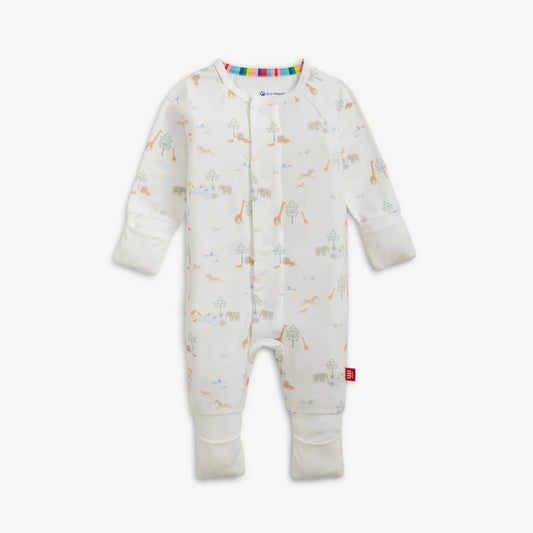 White Serene Safari Convertible Coverall