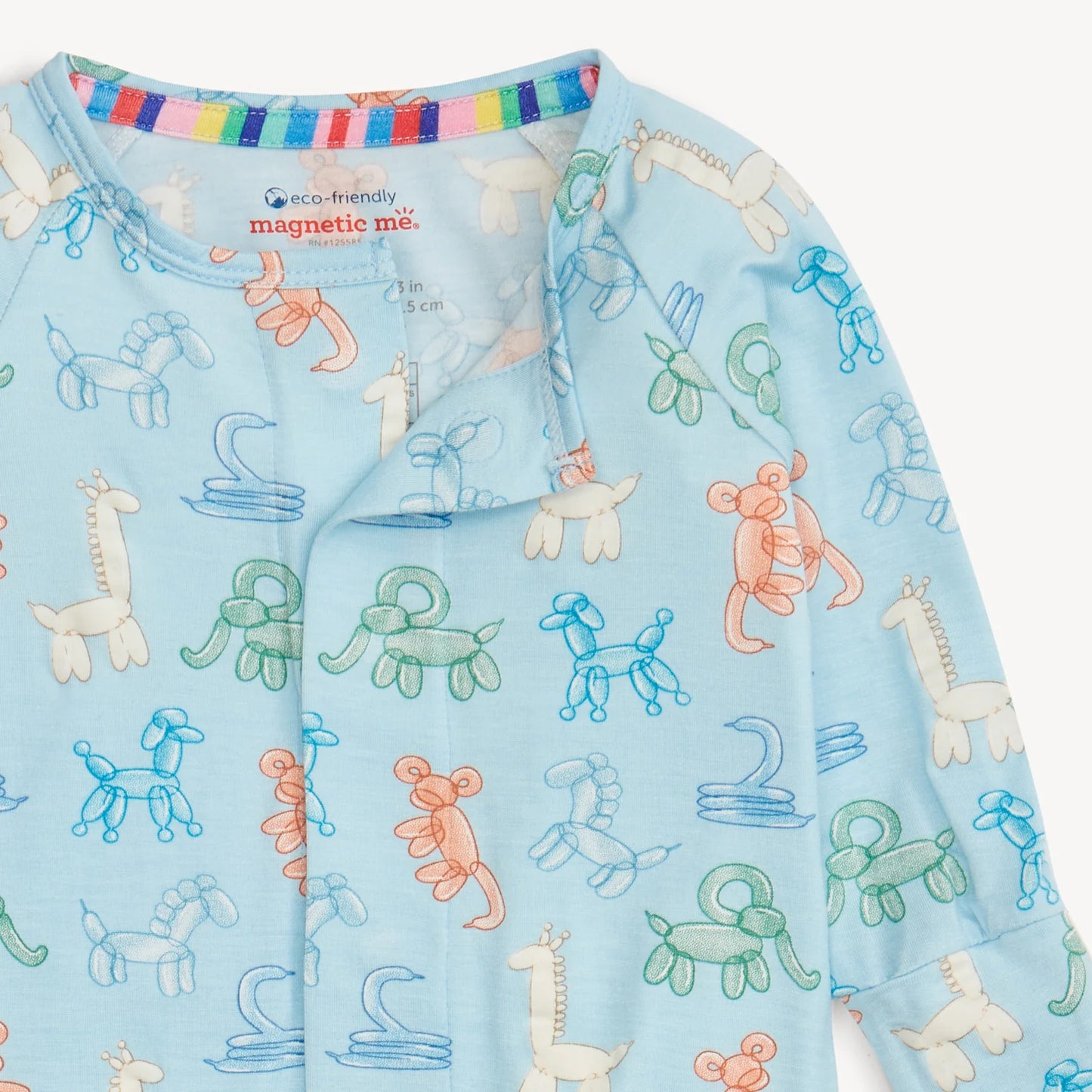 Blue Party Animals Glow In The Dark Convertible Coverall