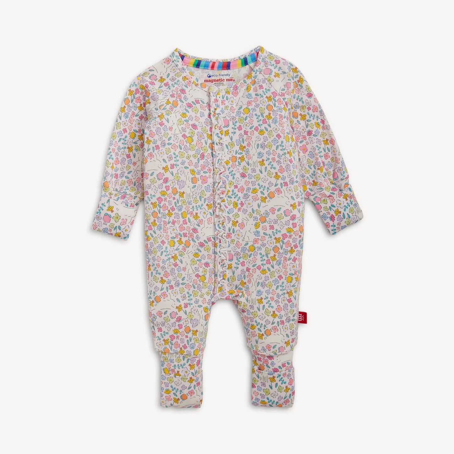 Bunny Blossom Ruffle Convertible Coverall