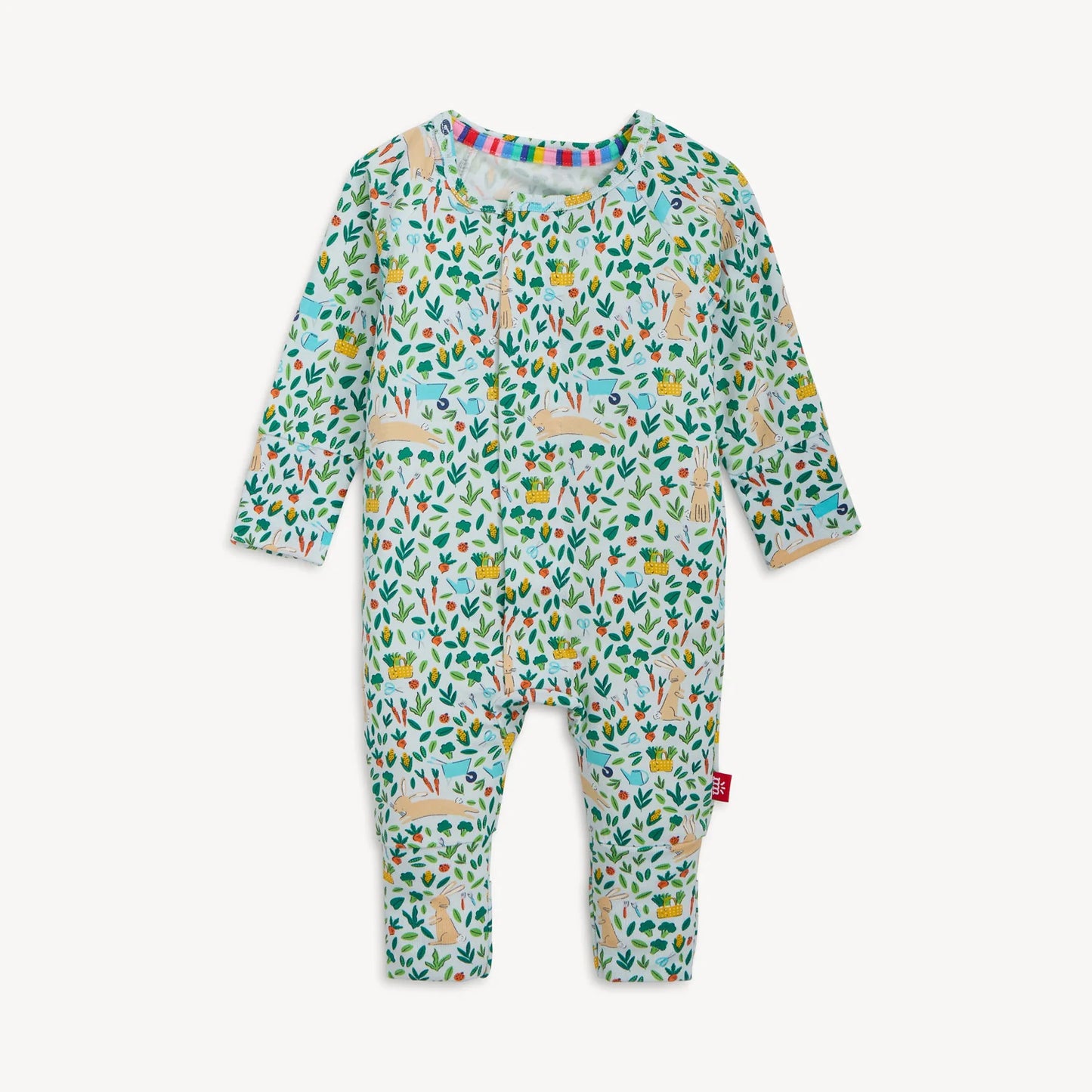 Bunny Garden Magnetic Convertible Coverall