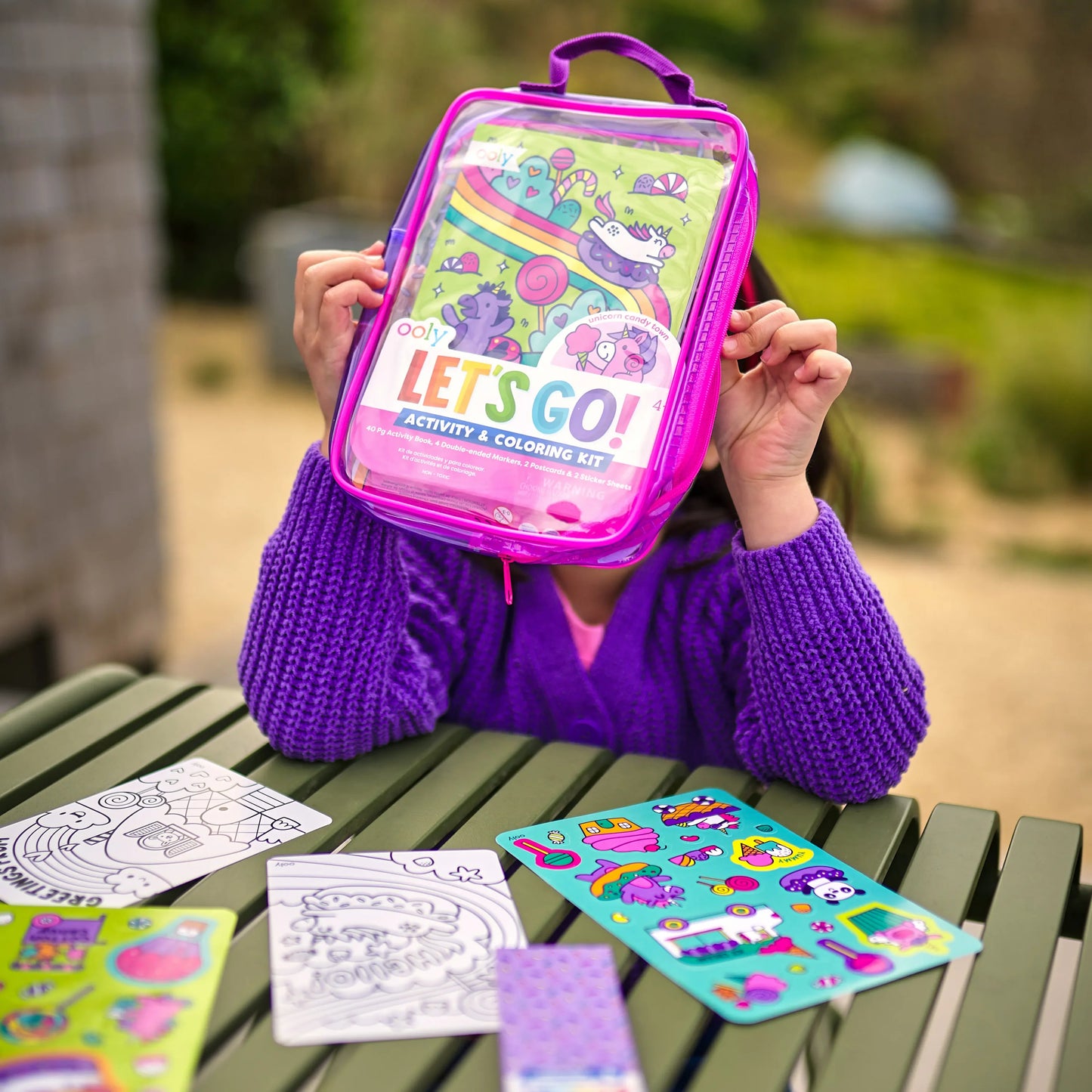Let's Go! Activity & Coloring Kit