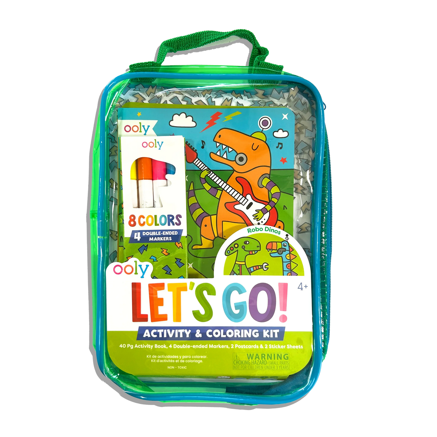 Let's Go! Activity & Coloring Kit