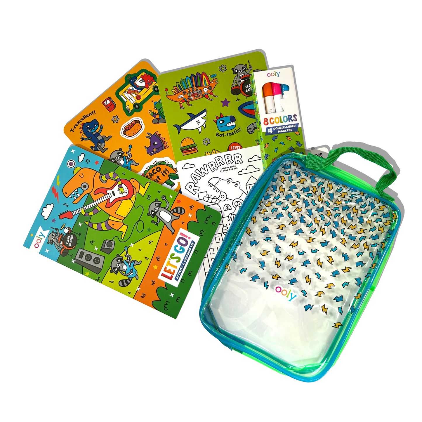 Let's Go! Activity & Coloring Kit