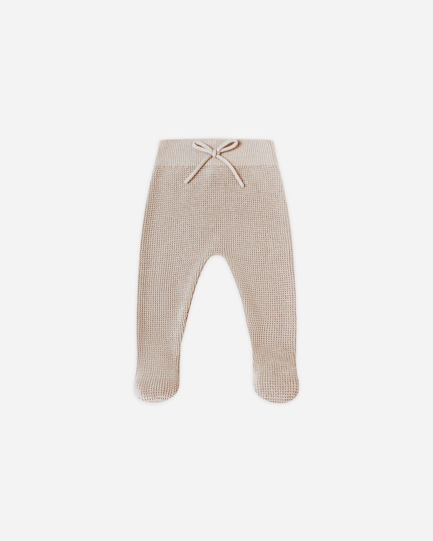 Footed Knit Pant || Oat