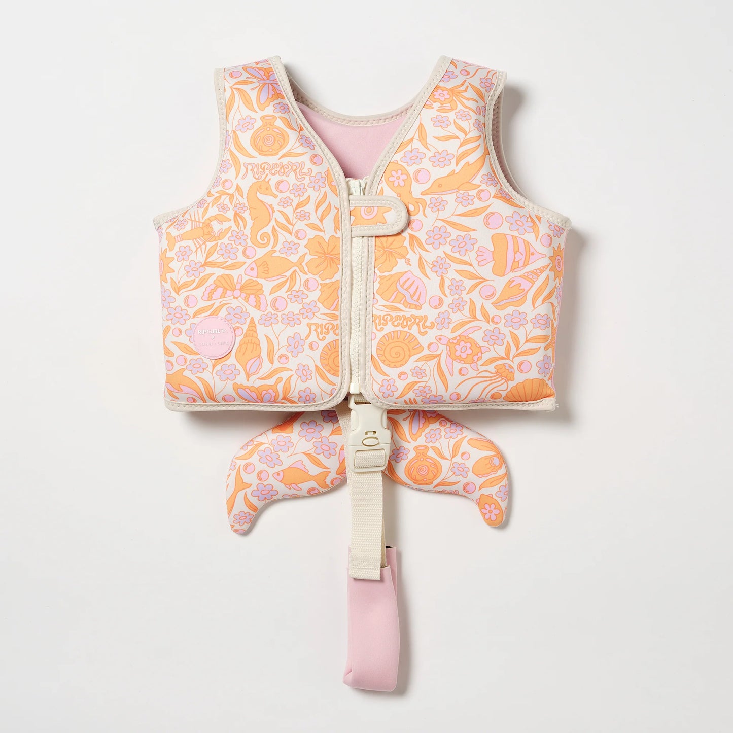 Swim Vest Ocean Magic Pink 3D