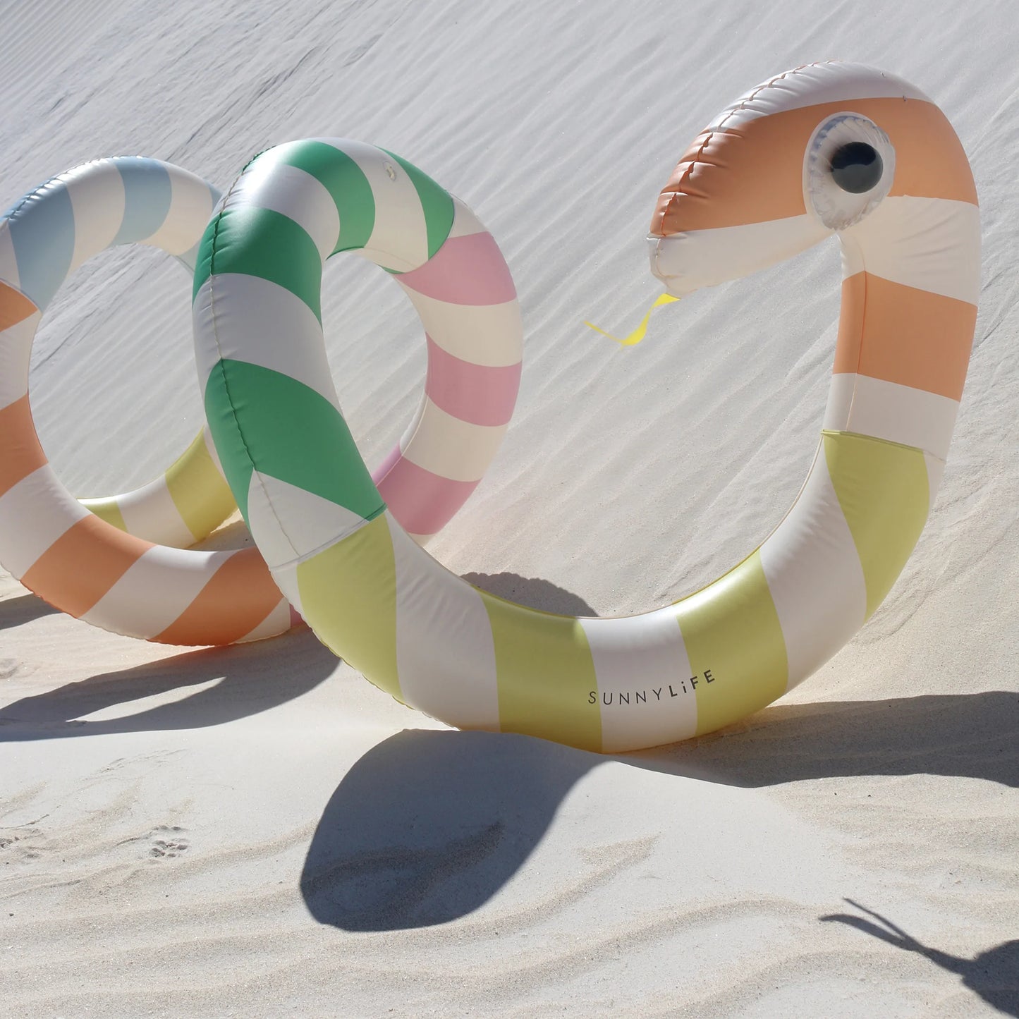 Poolside Sorbet Stripe Giant Inflatable Noodle