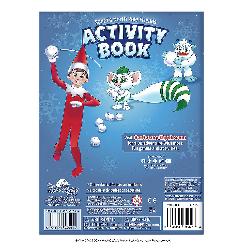 Santaverse™ Santa’s North Pole Friends Activity Book
