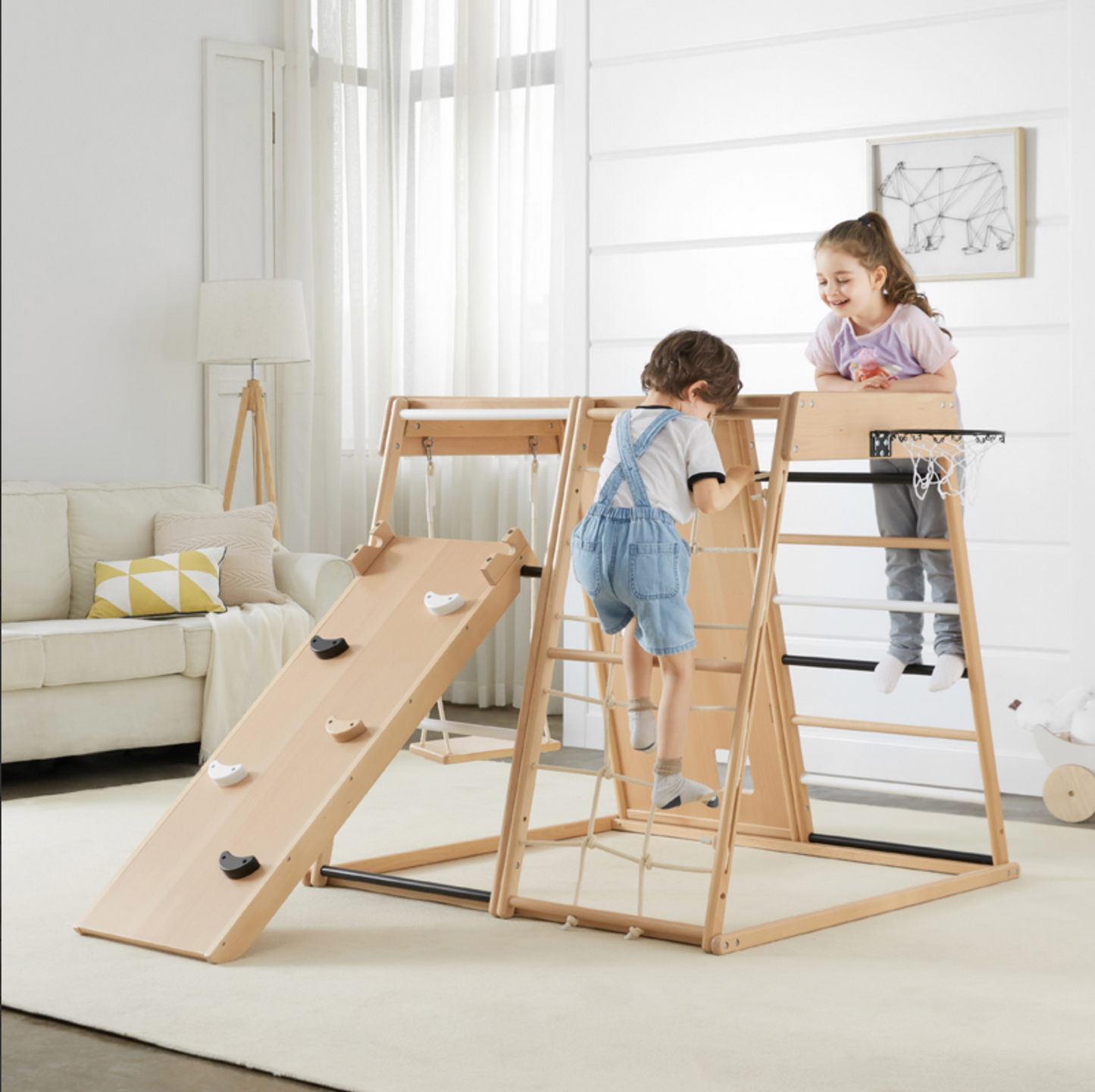 Stay-at-Home Play-at-Home Indoor Gym