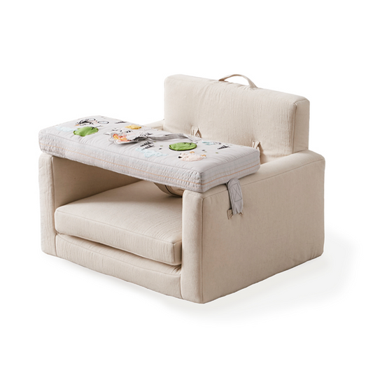 Rolling Along Square Chair