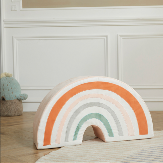 Rainbow Pouf
