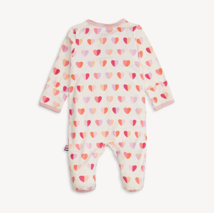 Pink XOXO Modal Footie